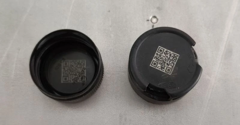 caps QR code